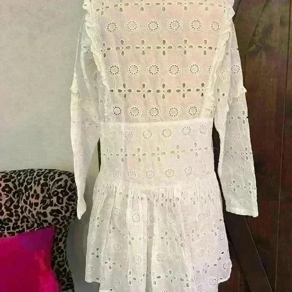 ASOS, Eyelet dress, Size 4 Tall - Picture 6 of 9